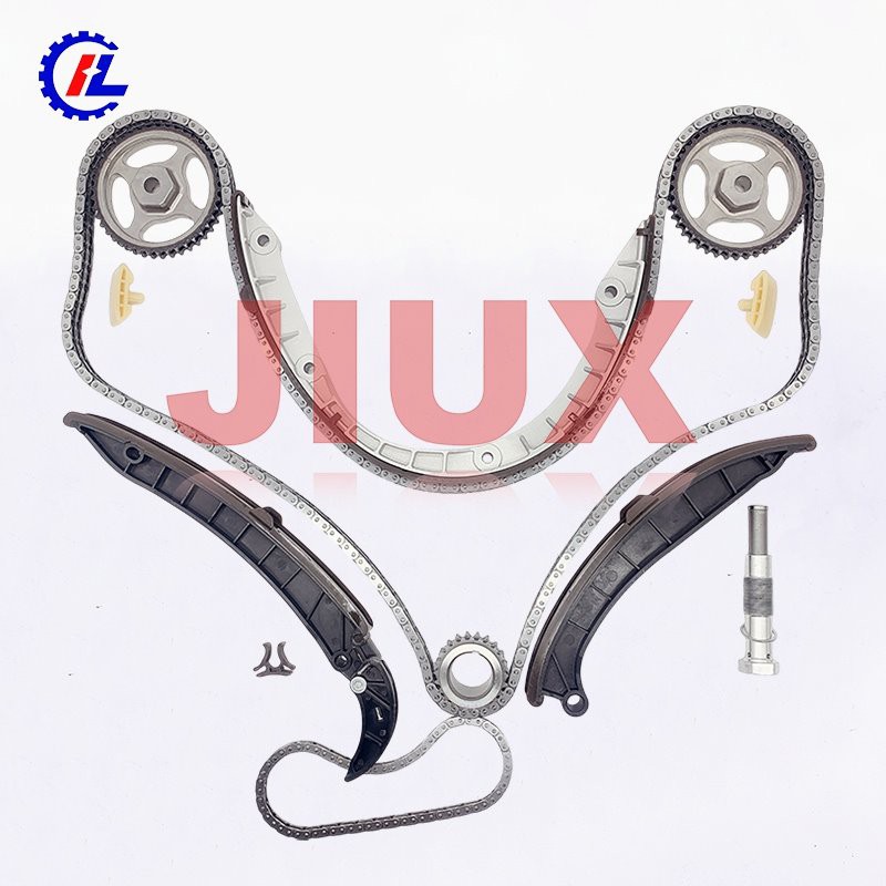 Engine Timing Chain Kit W/Sprocket & Tensioner & Guide Compatible with Porsche Cayenne 2008-2019, Panamera 2010-2016 - 4.8L, V8 - Replace# 94810516910, 94810725212 Macan SUV 94610518000