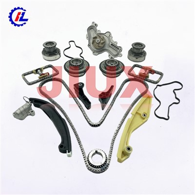 Timing Chain Kit Cam Phaser VVT Cam Sprocket Exhaust & Intake Compatible with Lincoln Taurus Transit Explorer F-150 3.5L 3.7L with Water Pump