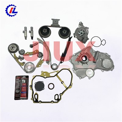 Timing Chain Kit W / Water Pump, Oil Pump, Chain Guide Sprocket Tensioner For GMC Terrain, Chevy Equinox Malibu, Buick Regal GM Ecotec 2.0L 2.4L 9-4201S 9-4201SX