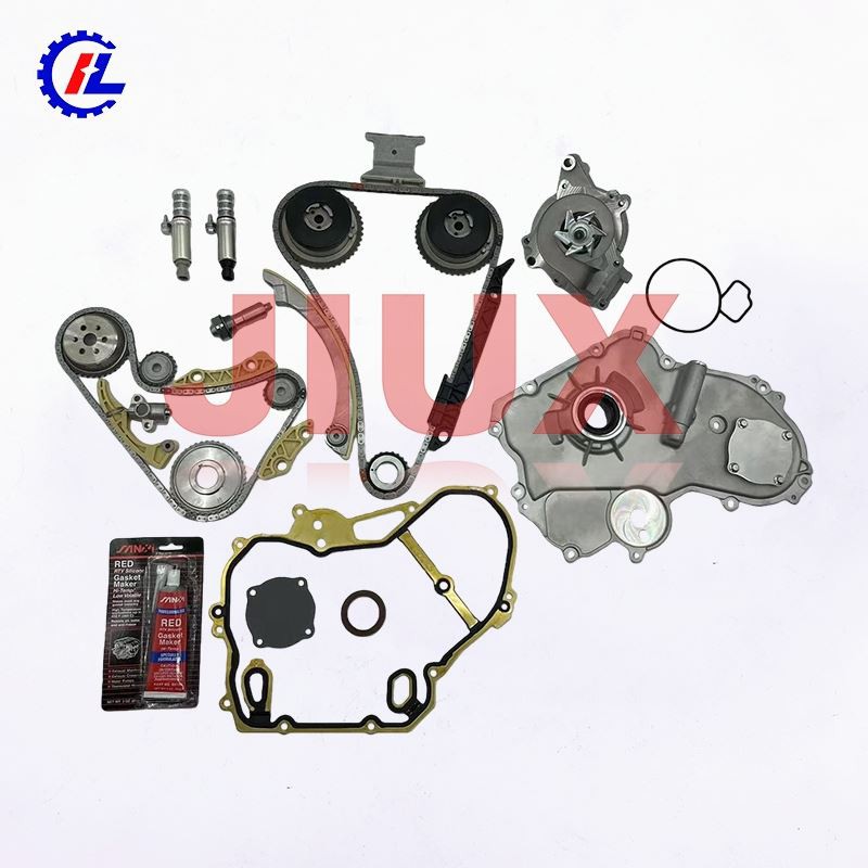 Timing Chain Kit W / Water Pump, Oil Pump, Chain Guide Sprocket Tensioner For GMC Terrain, Chevy Equinox Malibu, Buick Regal GM Ecotec 2.0L 2.4L 9-4201S 9-4201SX