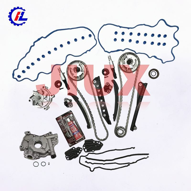 Variable Camshaft Timing Chain Kit W/Cam Phasers And VVT Valves Replacement Compatible with 5.4L 3V 2005-2010 Ford F150 F250 F350 Super Duty, Expedition & Lincoln Navigator, Mark LT